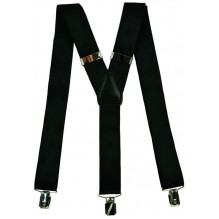 Подтяжки мужские для костюма с шелкографией "Пенза", цвет черный (арт. 102900)