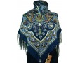 Шерстяной платок с кистями 120см ЗИНАИДА (арт. 200582) 