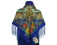 Шерстяной платок с кистями 120см МАЛЬВИНА (арт. 200646) 