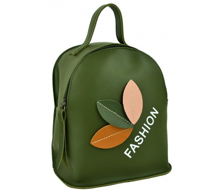 Рюкзак из Экокожи мини (арт. 201232) цвет зеленый 